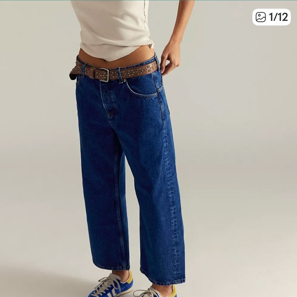 Free People deep trance jeans